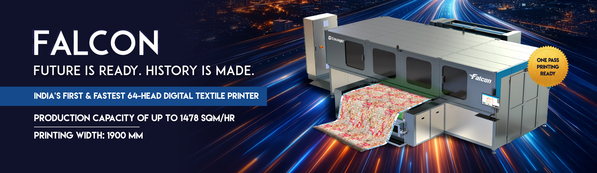 ColorJet High Speed Digital Textile Printer