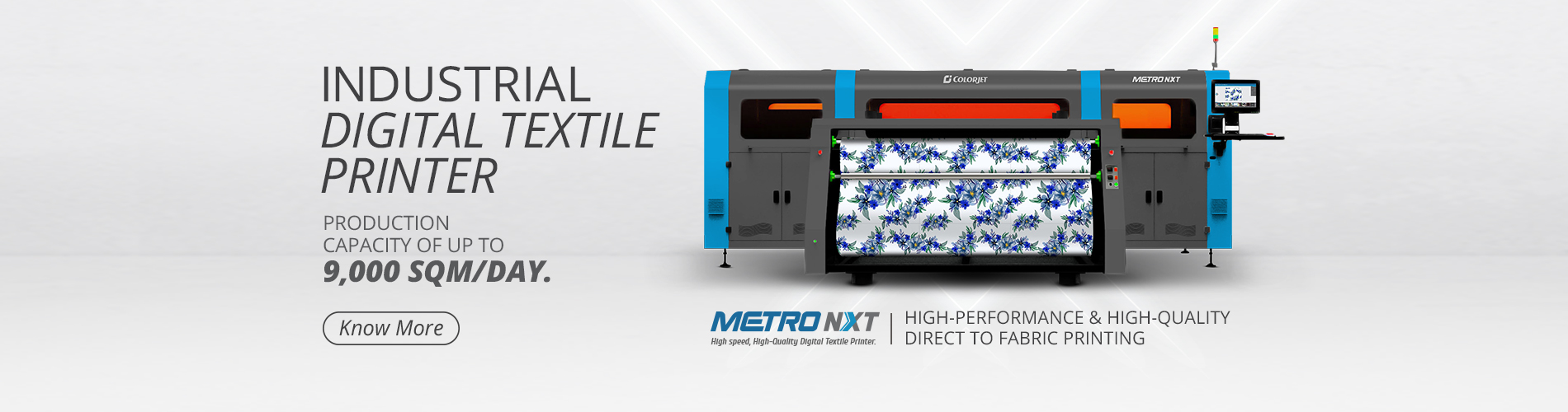 metro nxt digital textile printer